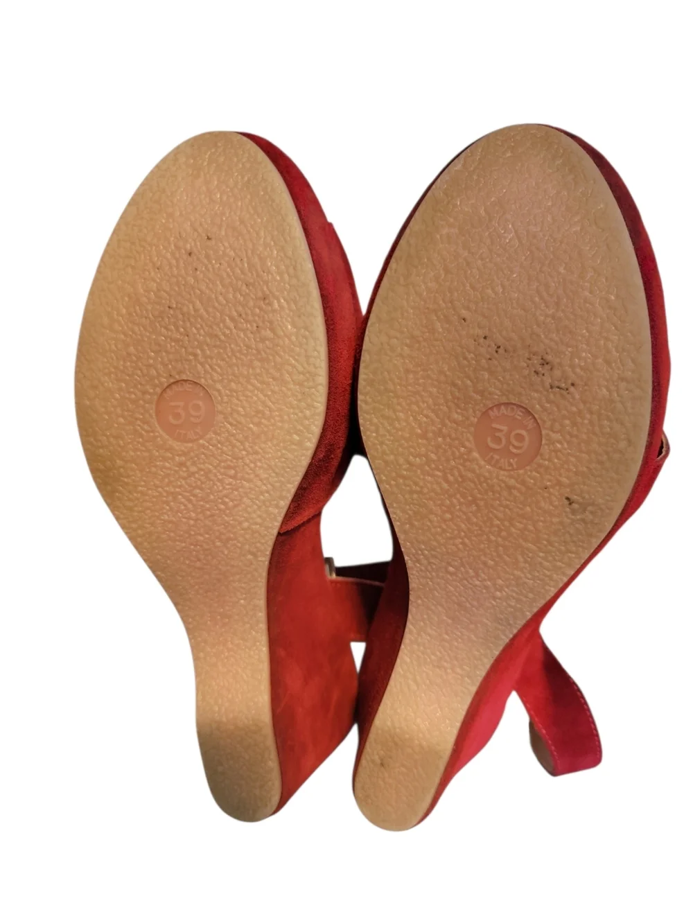 Sundance sandals red